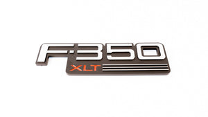 Complete Performance F350 XLT Badge - 1992-1997 Ford F-Series