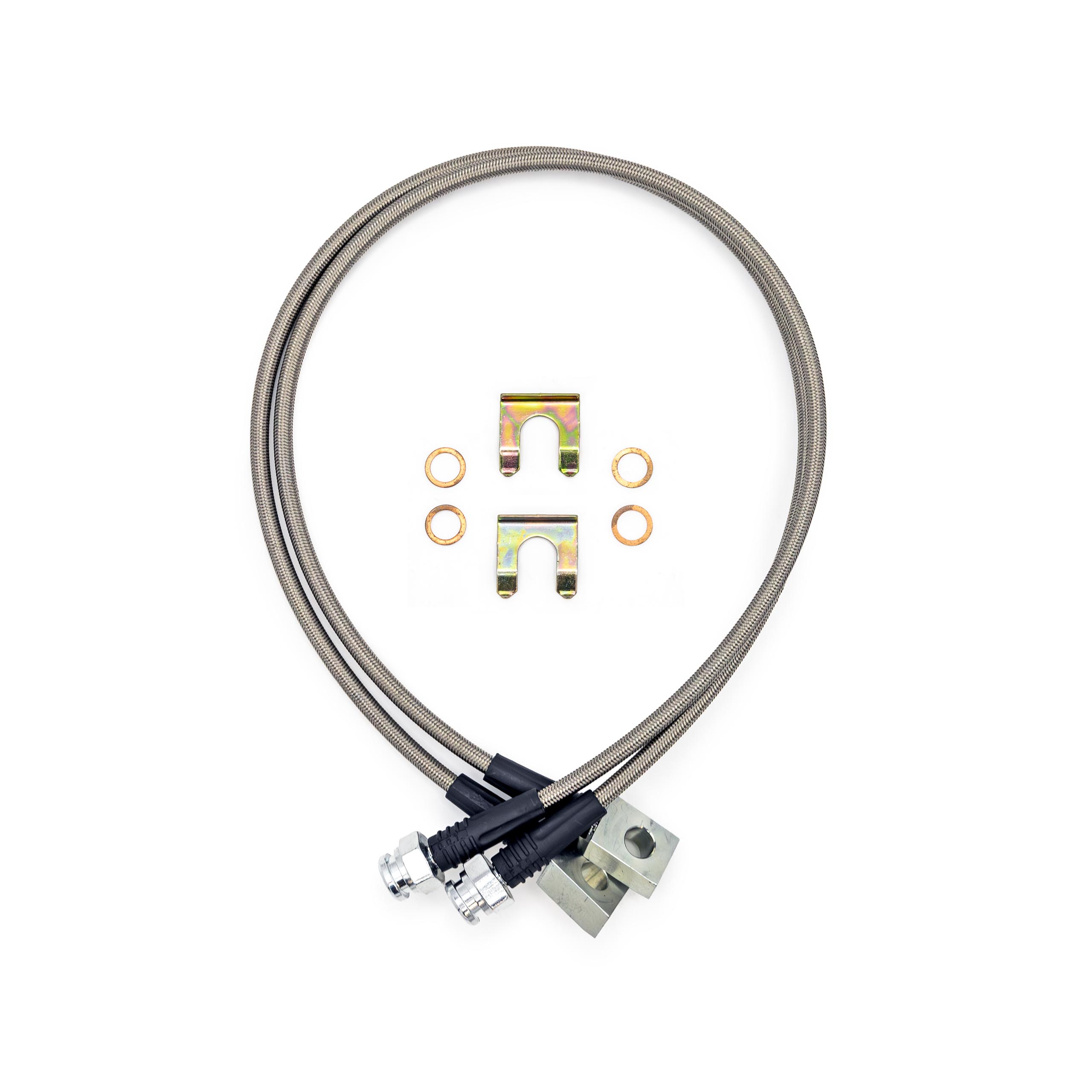 Extended Stainless Front Brake Lines
