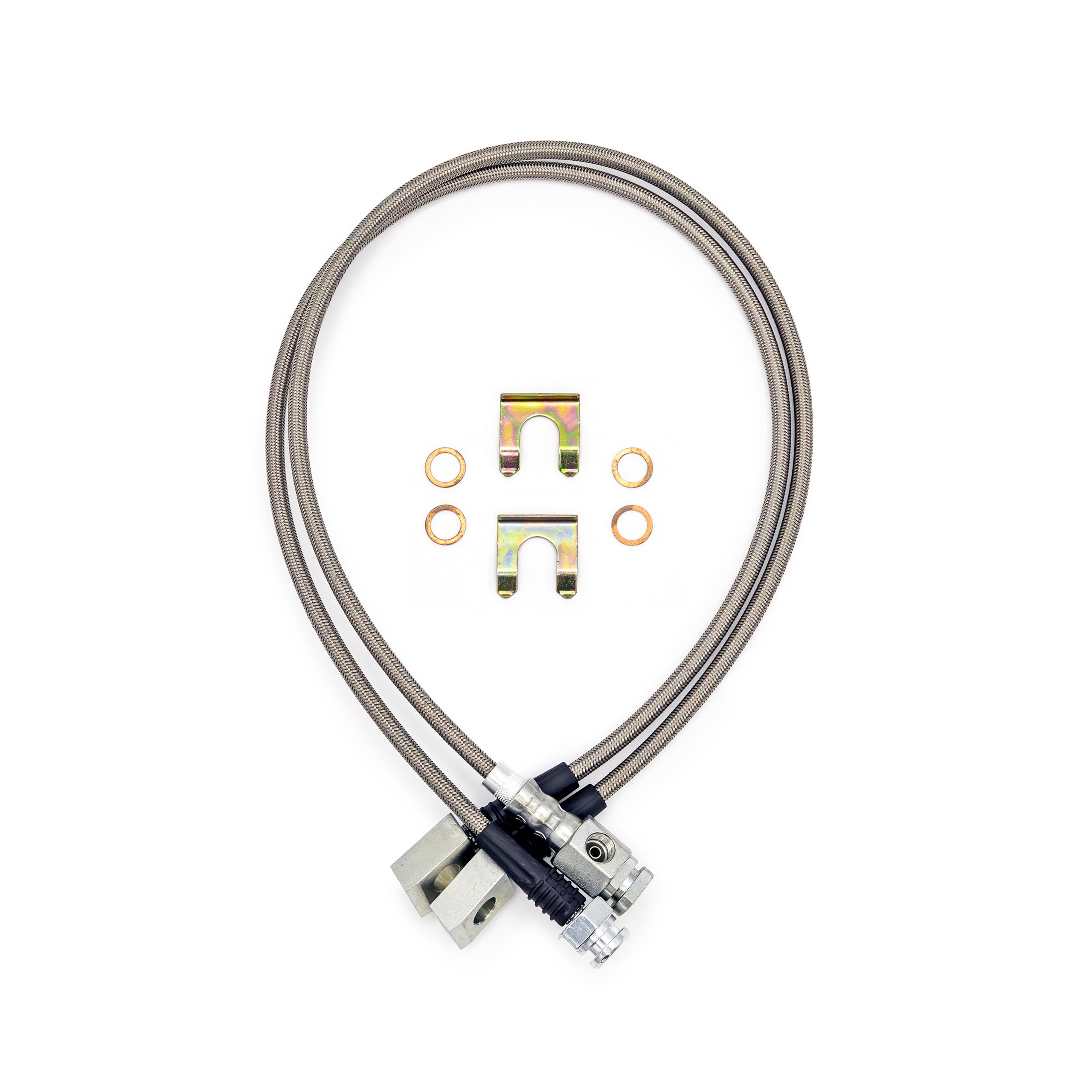 Extended Stainless Front Brake Lines