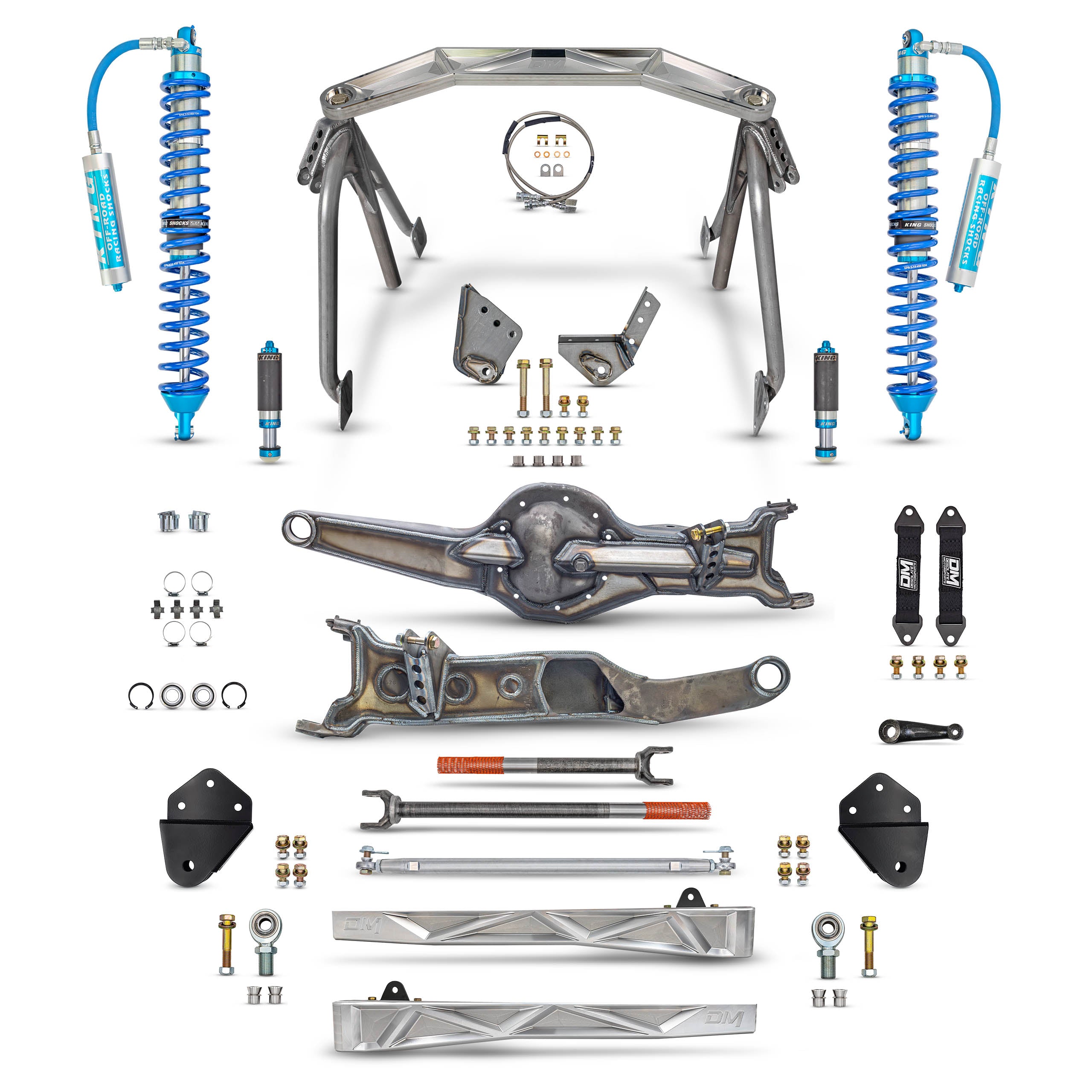80-96 Bronco Long Travel Kit (Extended Width) Front Only