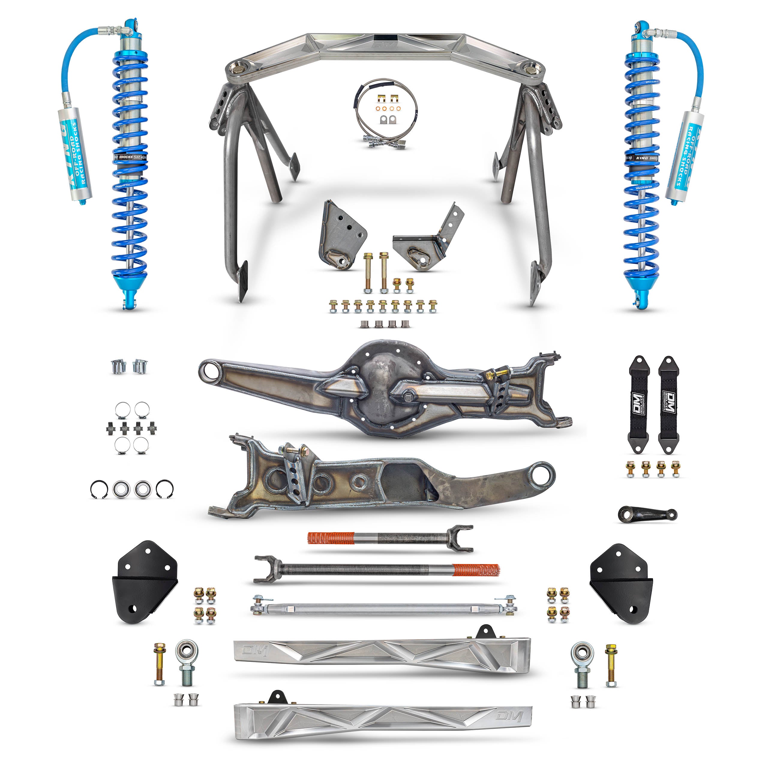 80-96 Bronco Long Travel Kit (Extended Width) Front Only