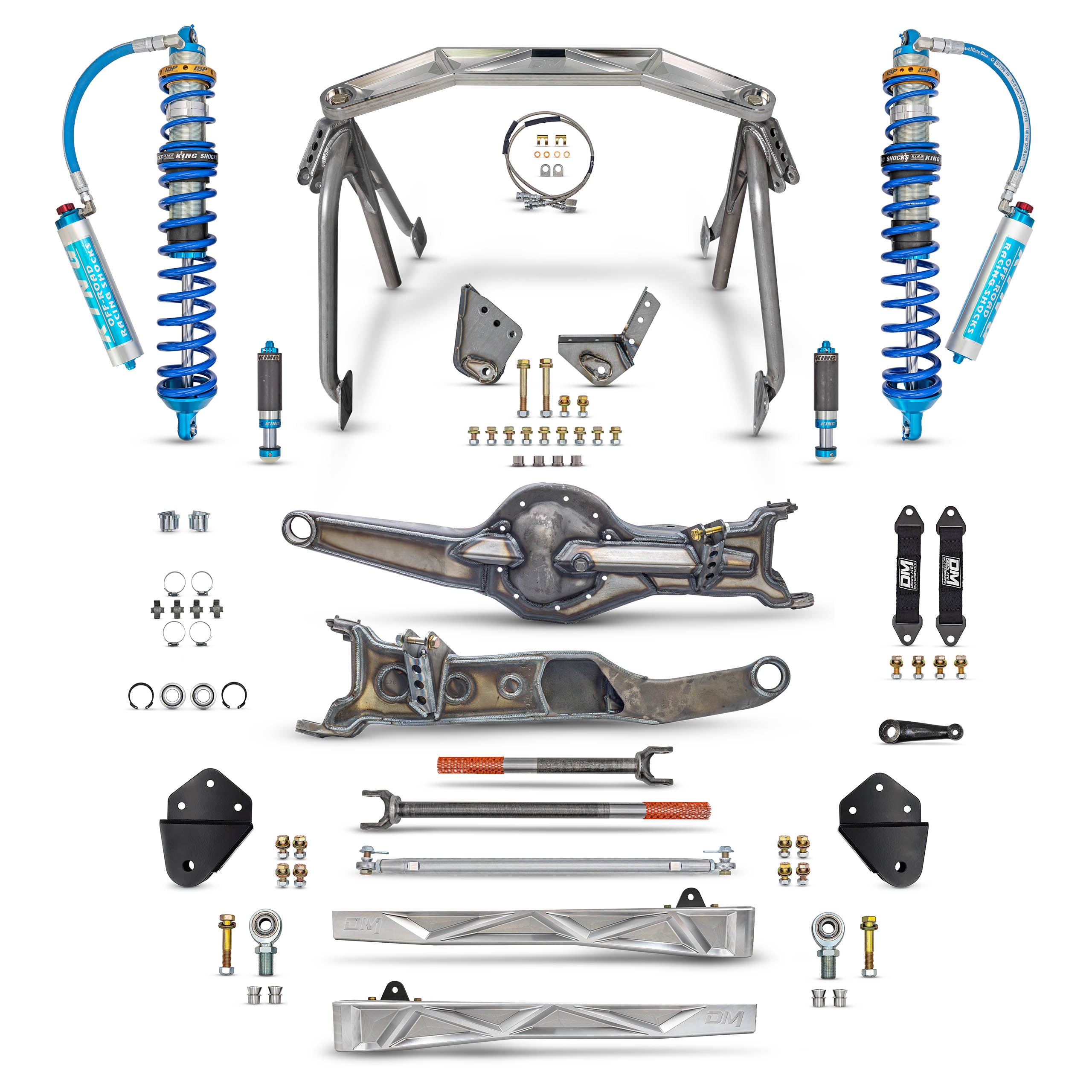 80-96 Bronco Long Travel Kit (Extended Width) Front Only