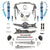 80-96 Bronco Long Travel Kit (Extended Width) Front Only