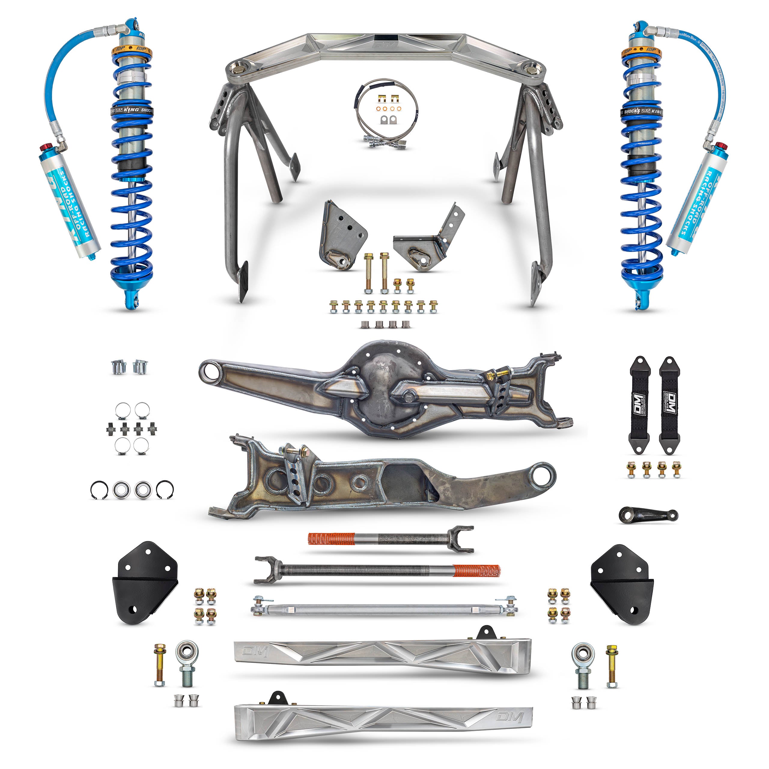80-96 Bronco Long Travel Kit (Extended Width) Front Only