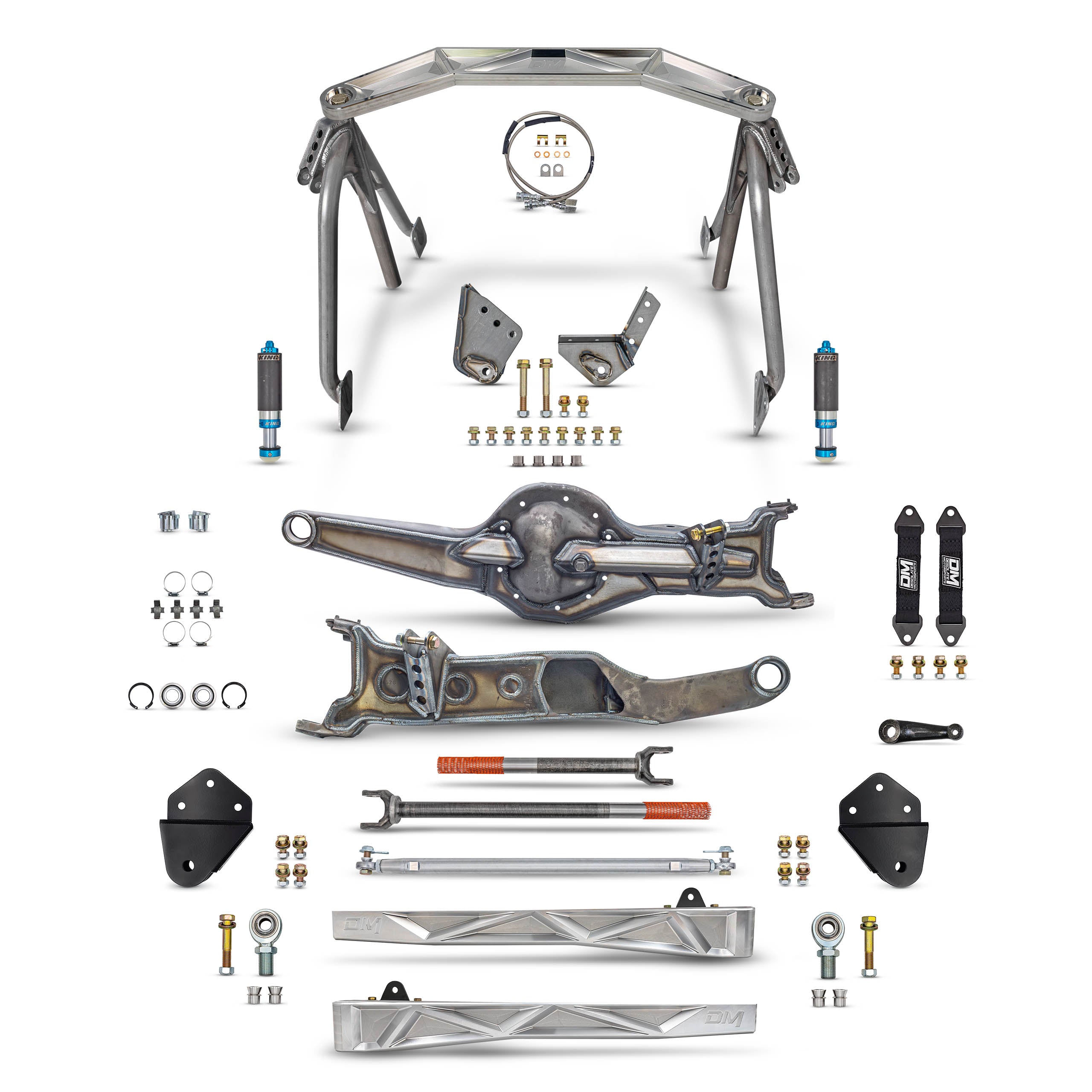 80-96 Bronco Long Travel Kit (Extended Width) Front Only