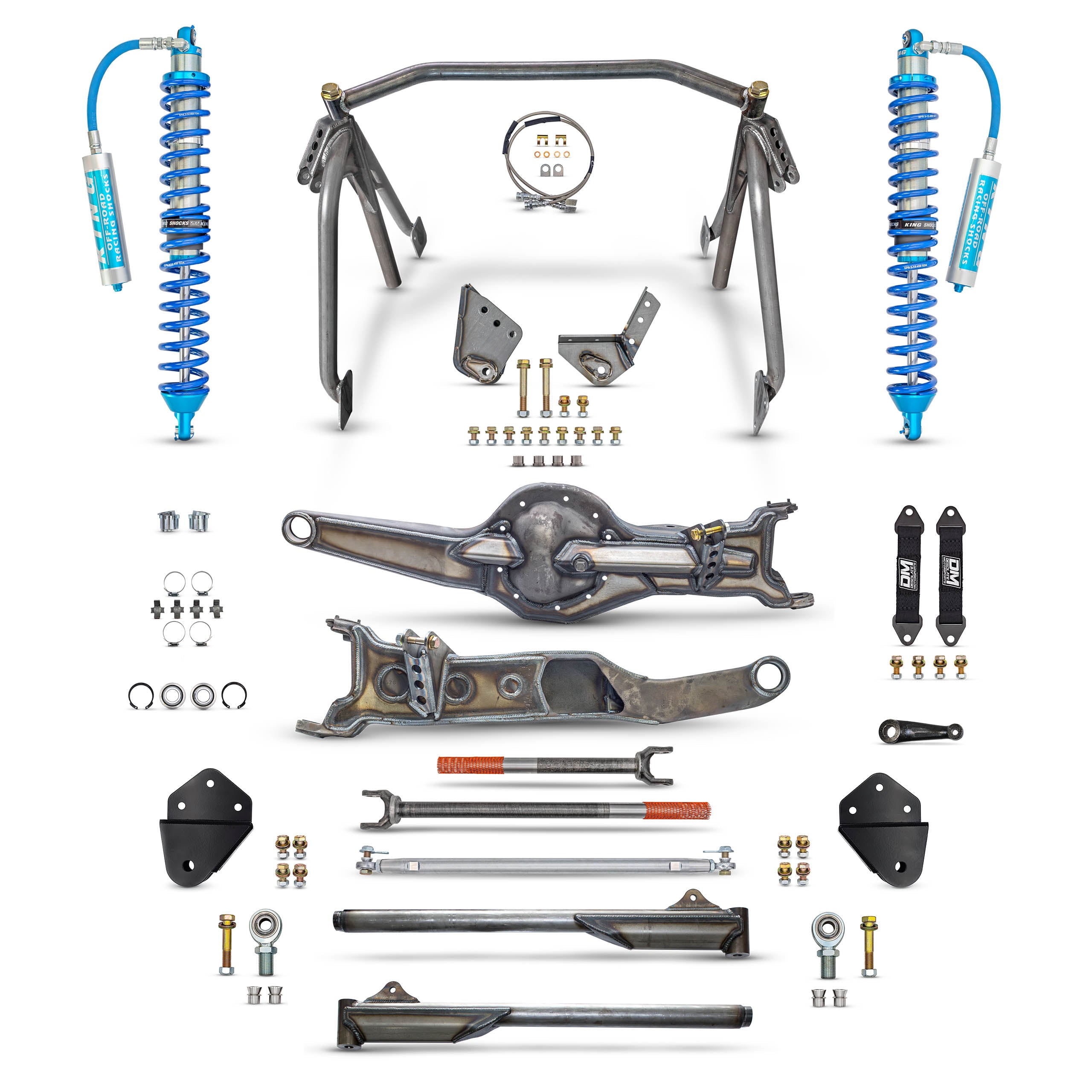 80-96 Bronco Long Travel Kit (Extended Width) Front Only