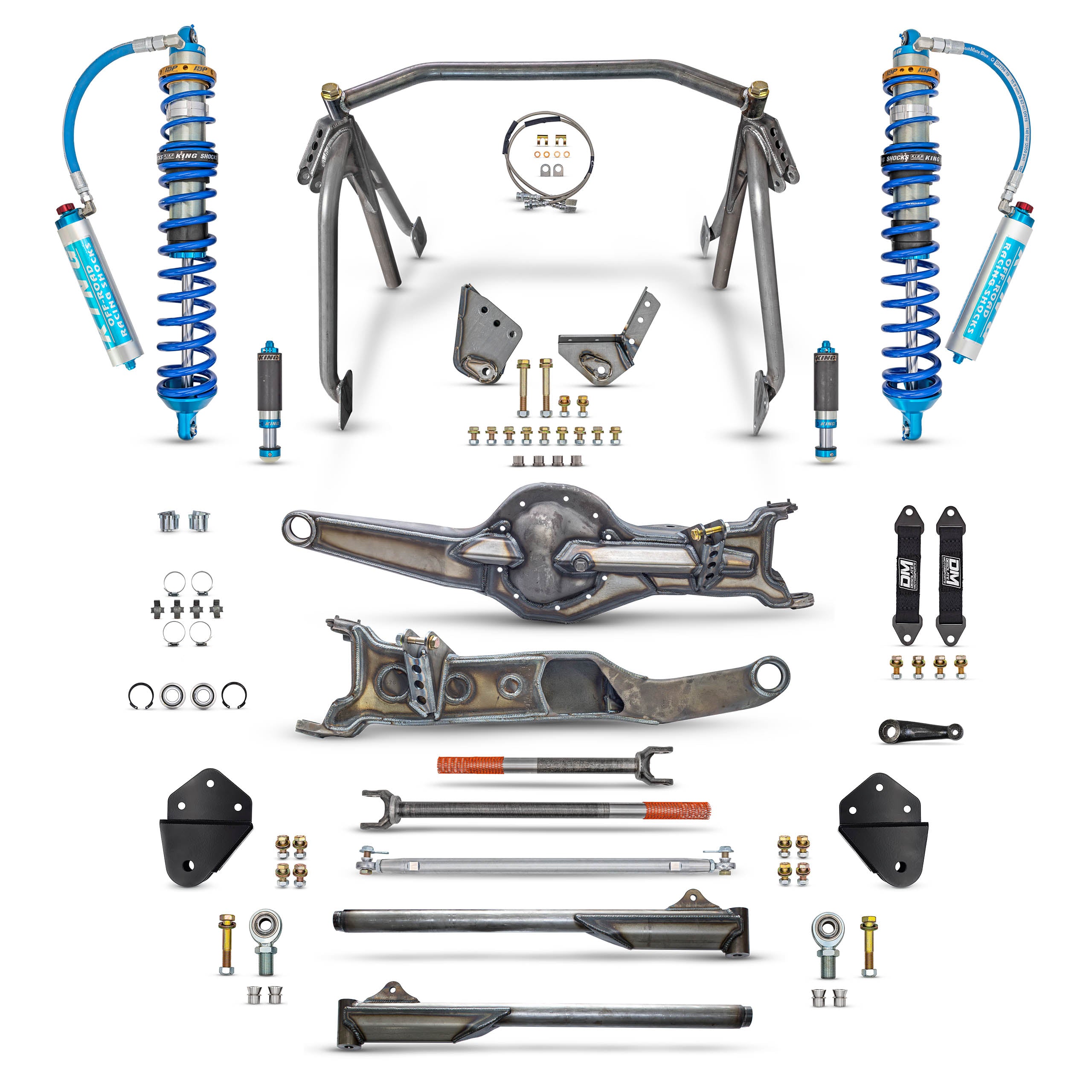 80-96 Bronco Long Travel Kit (Extended Width) Front Only