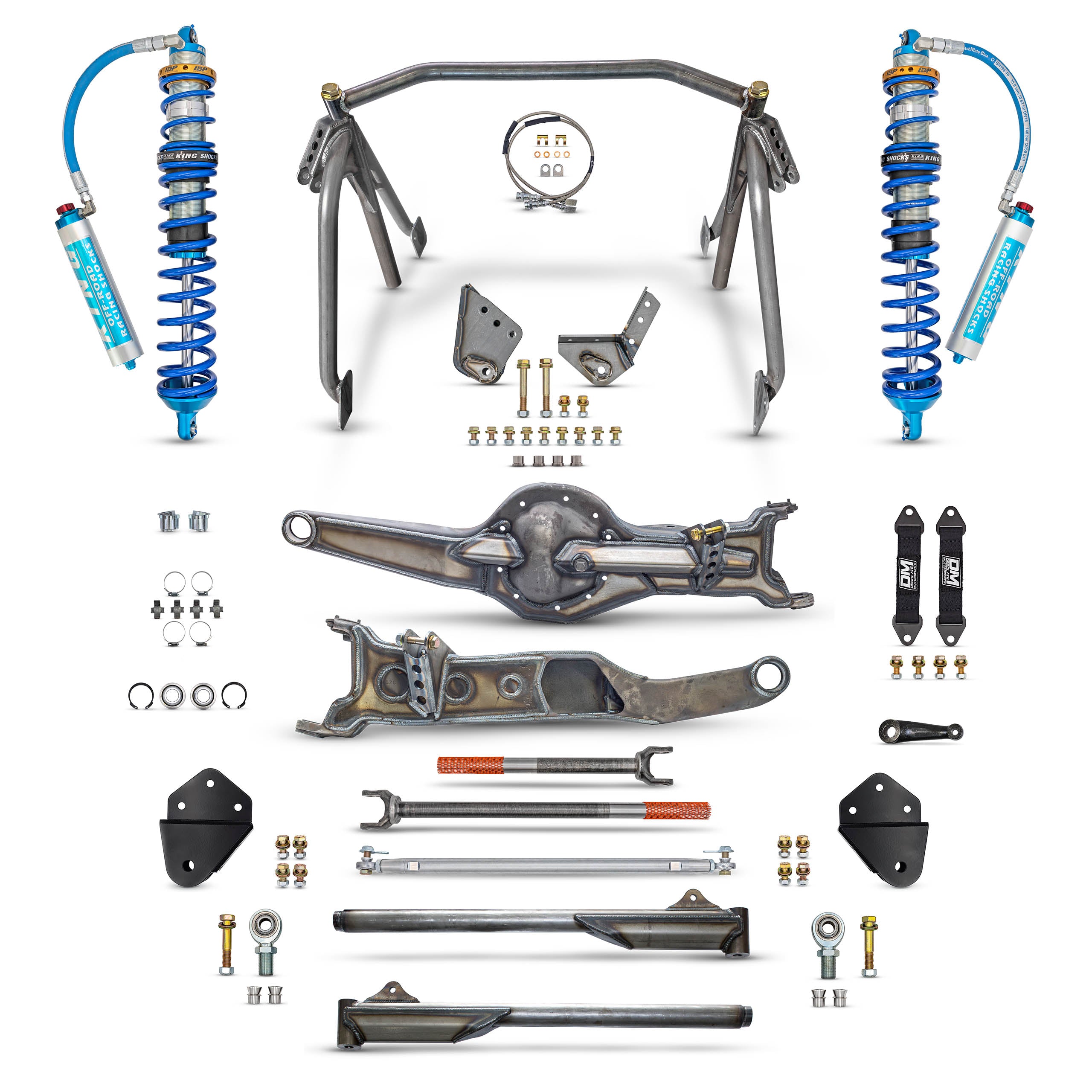 80-96 Bronco Long Travel Kit (Extended Width) Front Only