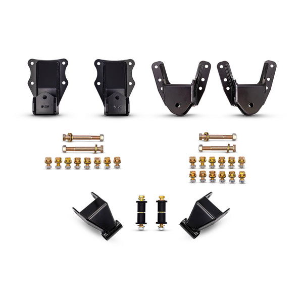F-Series Fabricated Shackle Hanger and Extended Shackle Combo