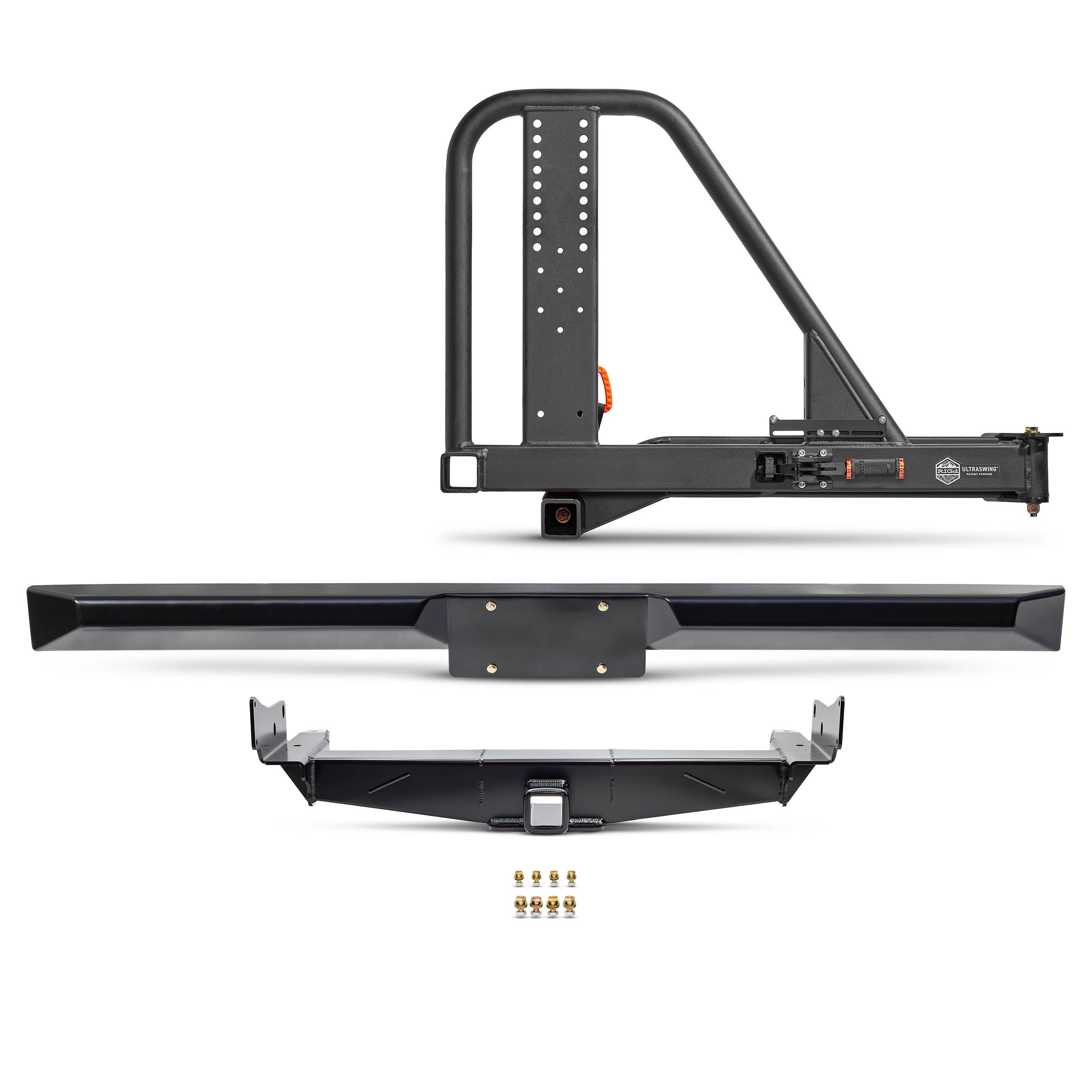 80-96 F-Series Plate Rear Bumper