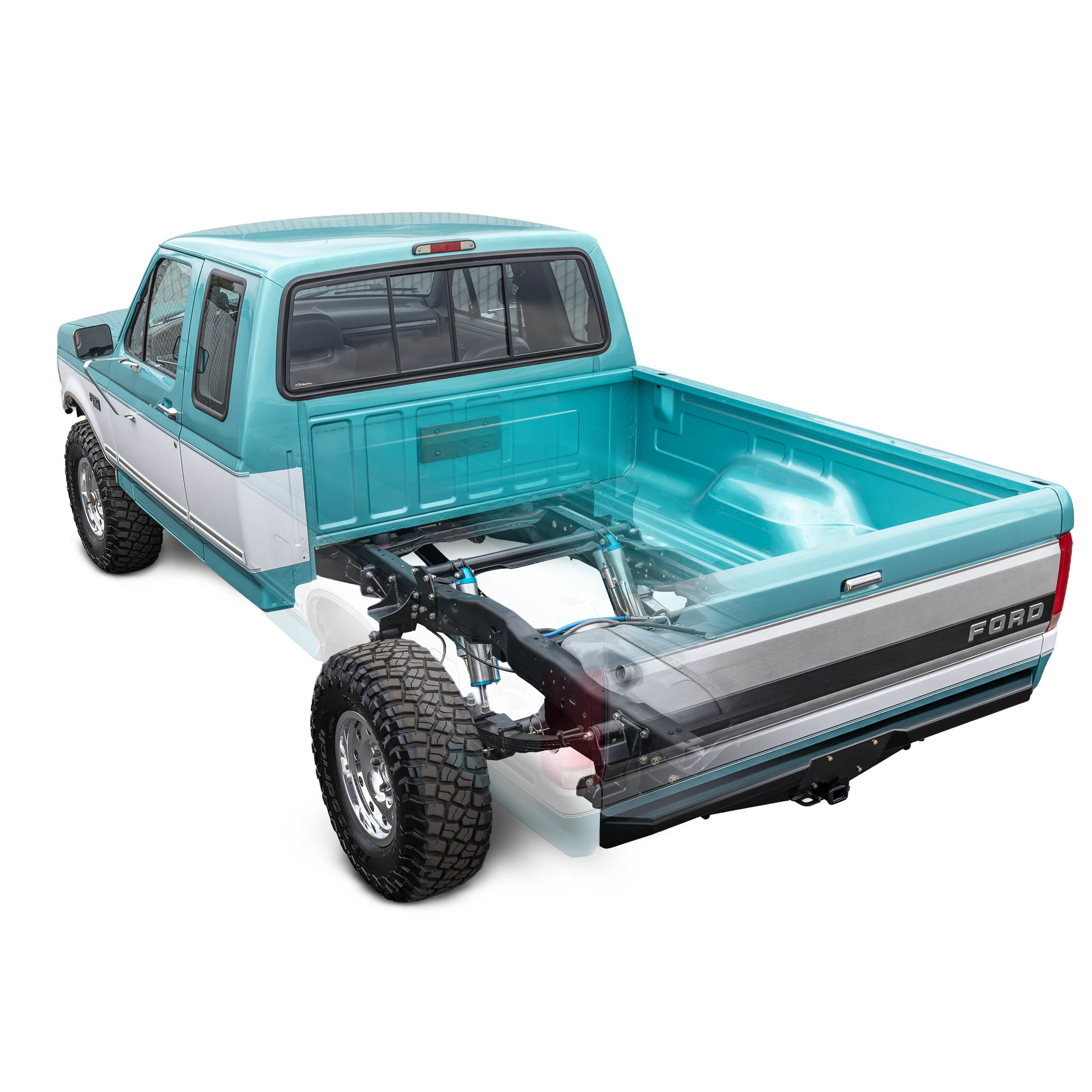 80-96 F150 Complete Rear Long Travel Suspension Kit