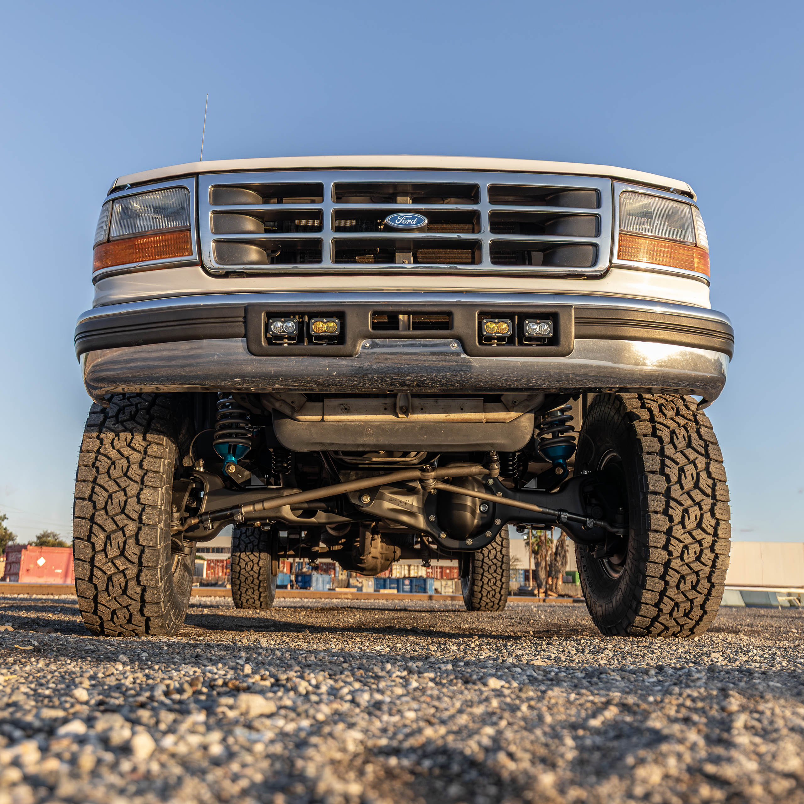 92-97 Stock Bumper Baja Designs S2 Light Bracket