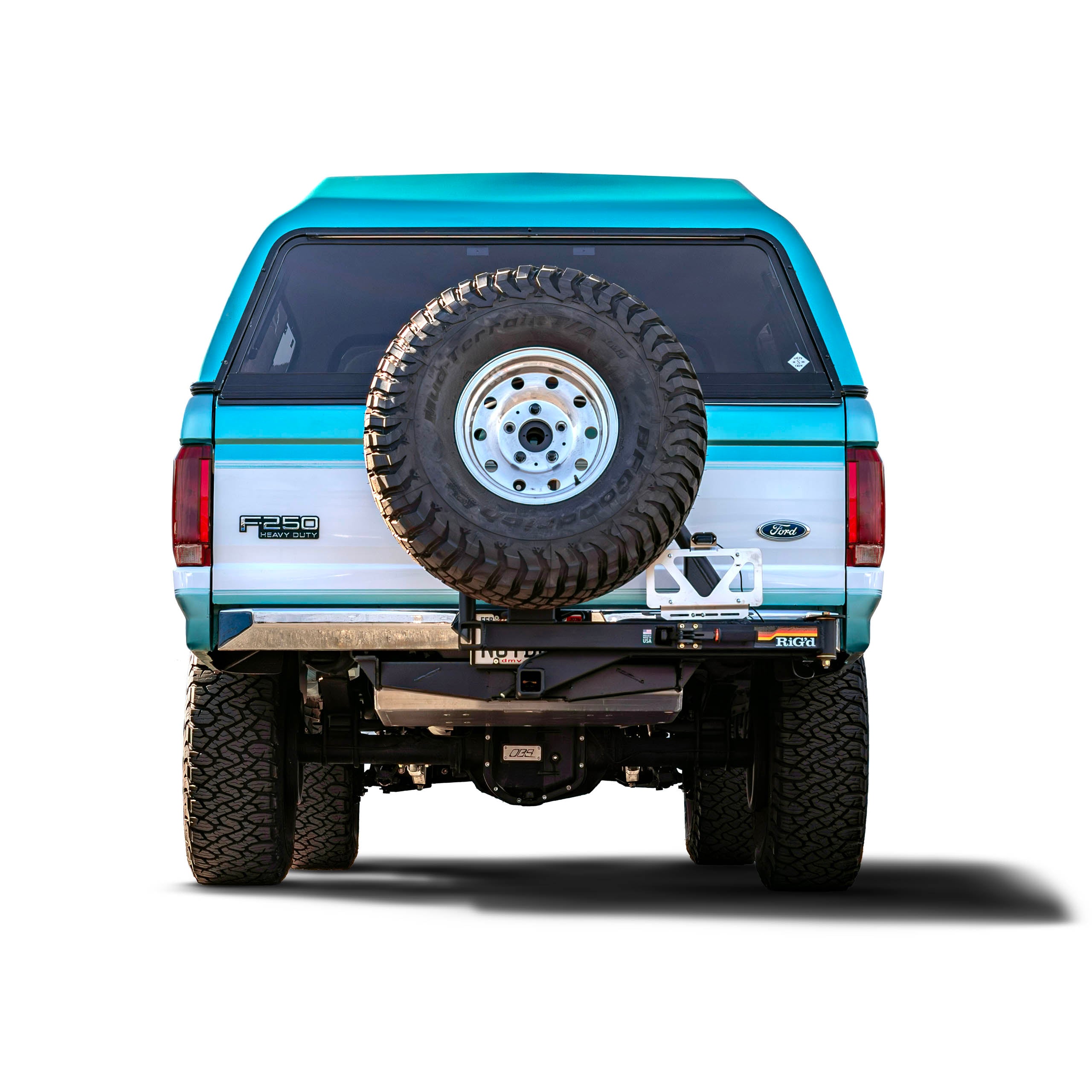 UltraSwing® Mega-Fit DESOLATE MOTORSPORTS SPEC High Clearance Spare Tire Hitch Mount