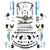 Desolate Motorsports BILLET F150 (Stock Width) 2.5" Shock Front & Rear Package (Long Travel)