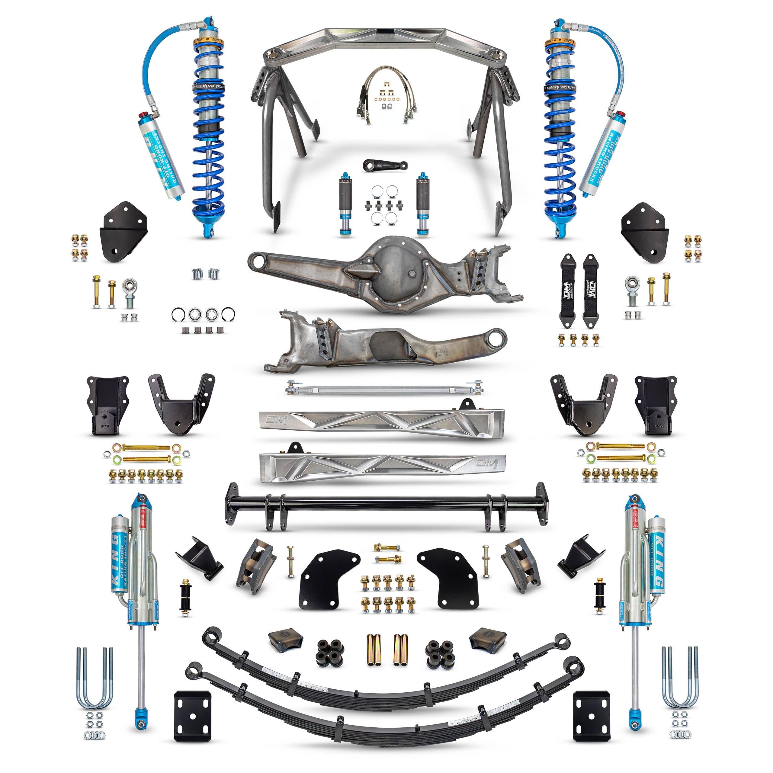 Desolate Motorsports BILLET F150 (Stock Width) 3.0" Shock Front & Rear Package (Long Travel)