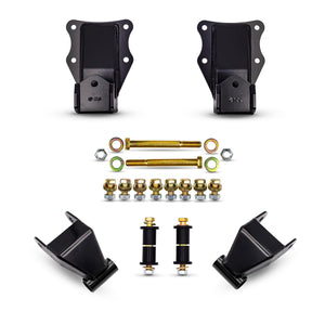 Desolate Motorsports Fabricated Shackle Hanger and Extended Shackle Combo 80-96 Bronco/ F150/ F250/ F350