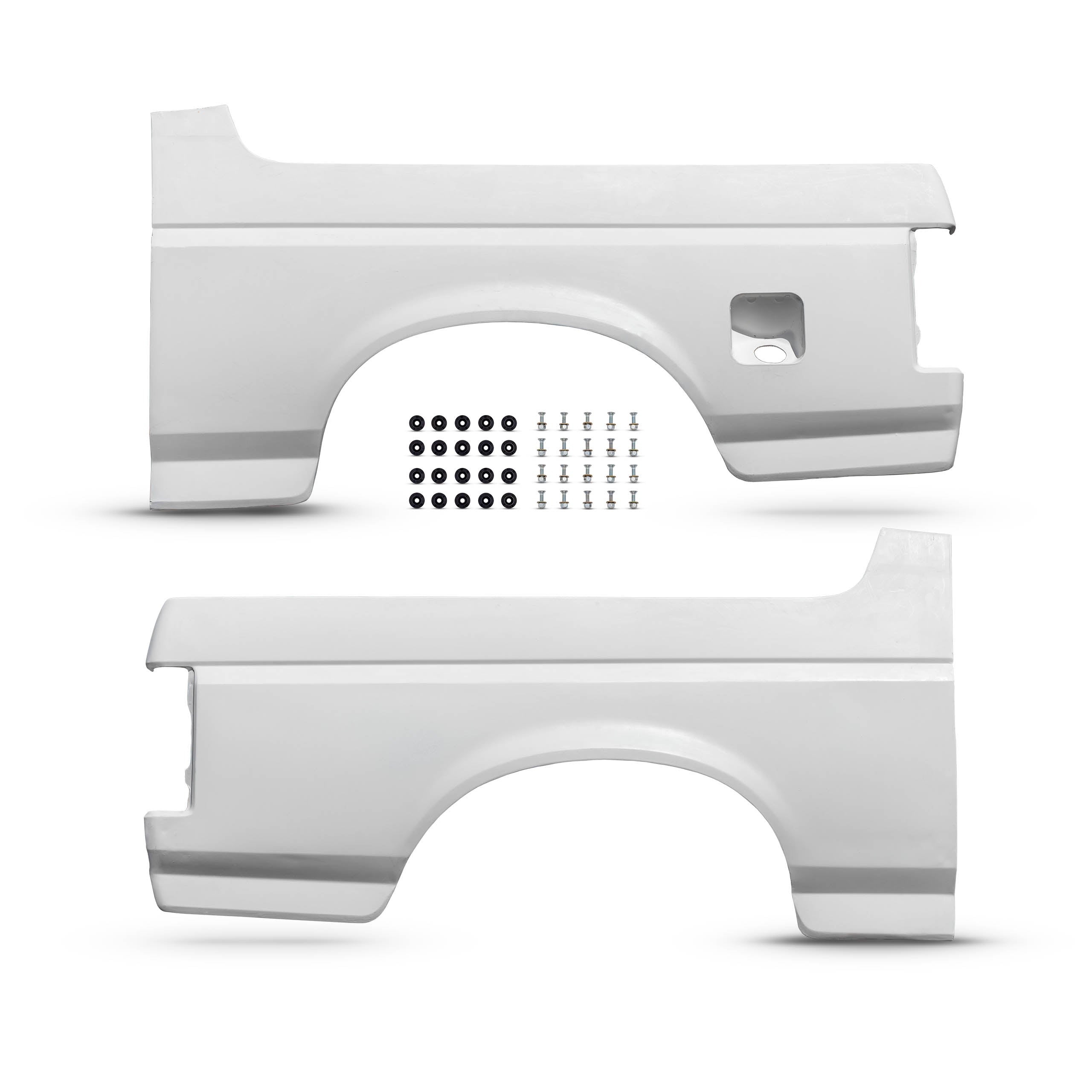 Desolate Motorsports 80-96 Bronco Fiberglass Bedsides "Stock Width Replacement"
