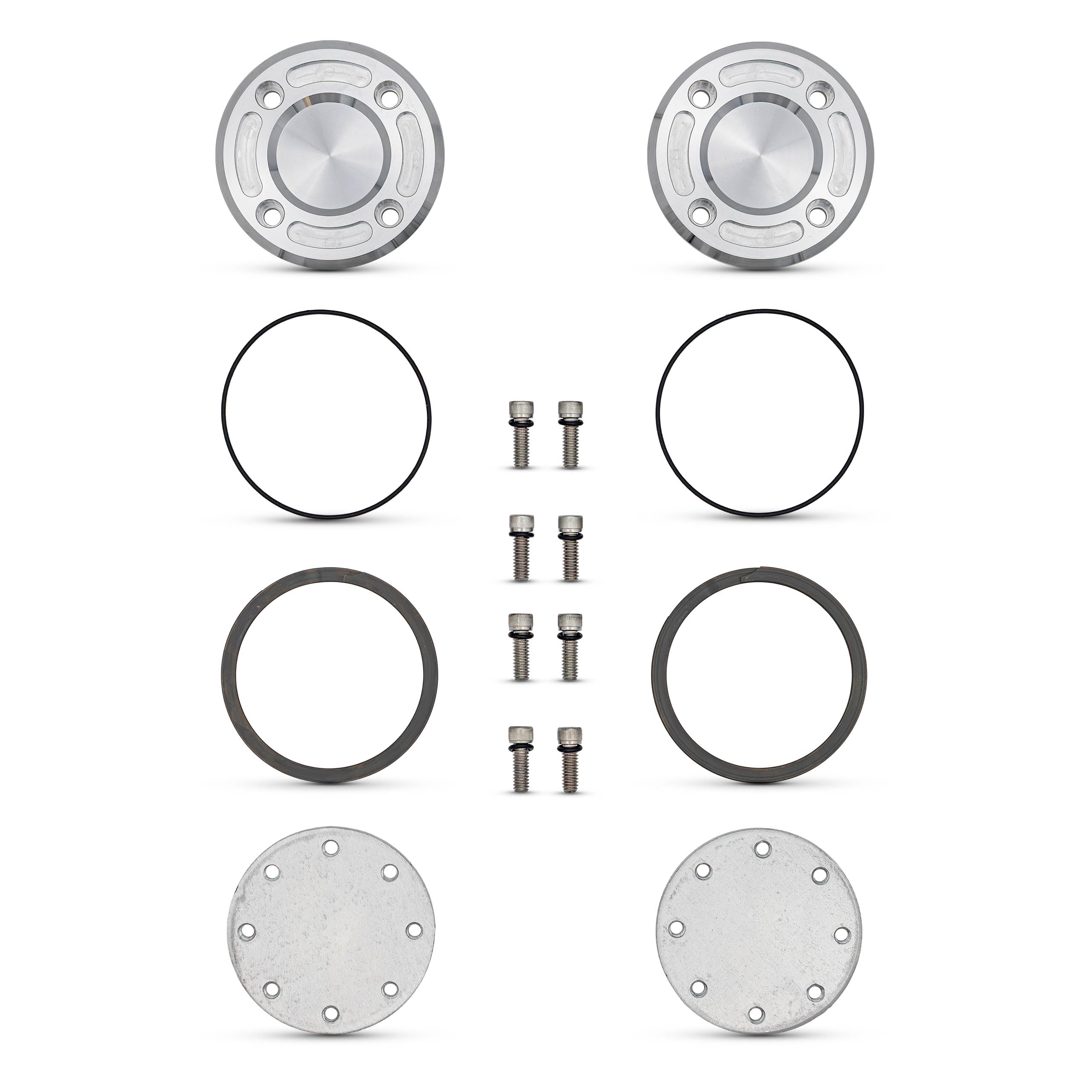 D44 Hub Caps for 2WD Conversion