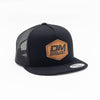 Desolate Motorsports Leather Logo Hat