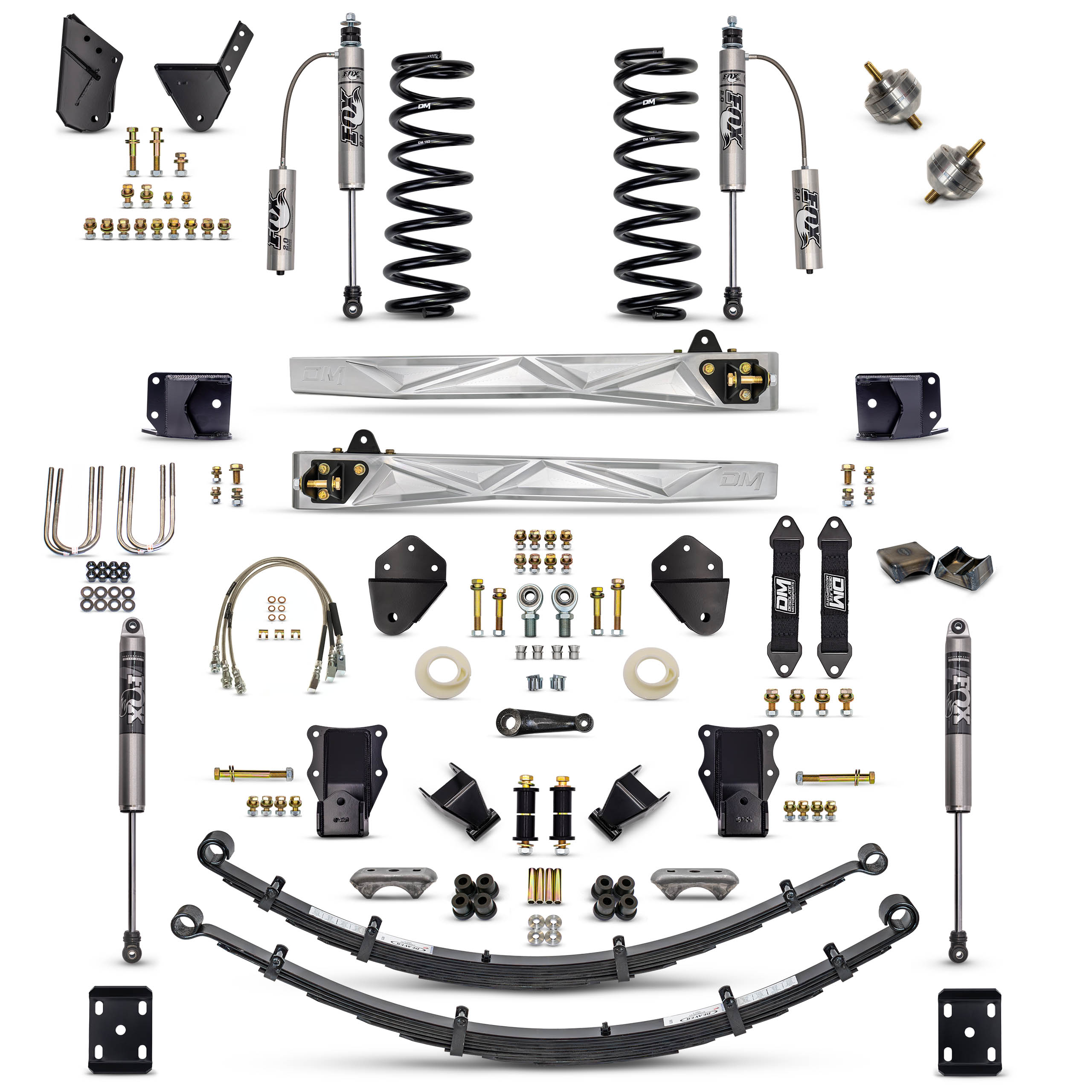 Desolate Motorsports NBC 3.5" "BETTER" Combo (Front and Rear)