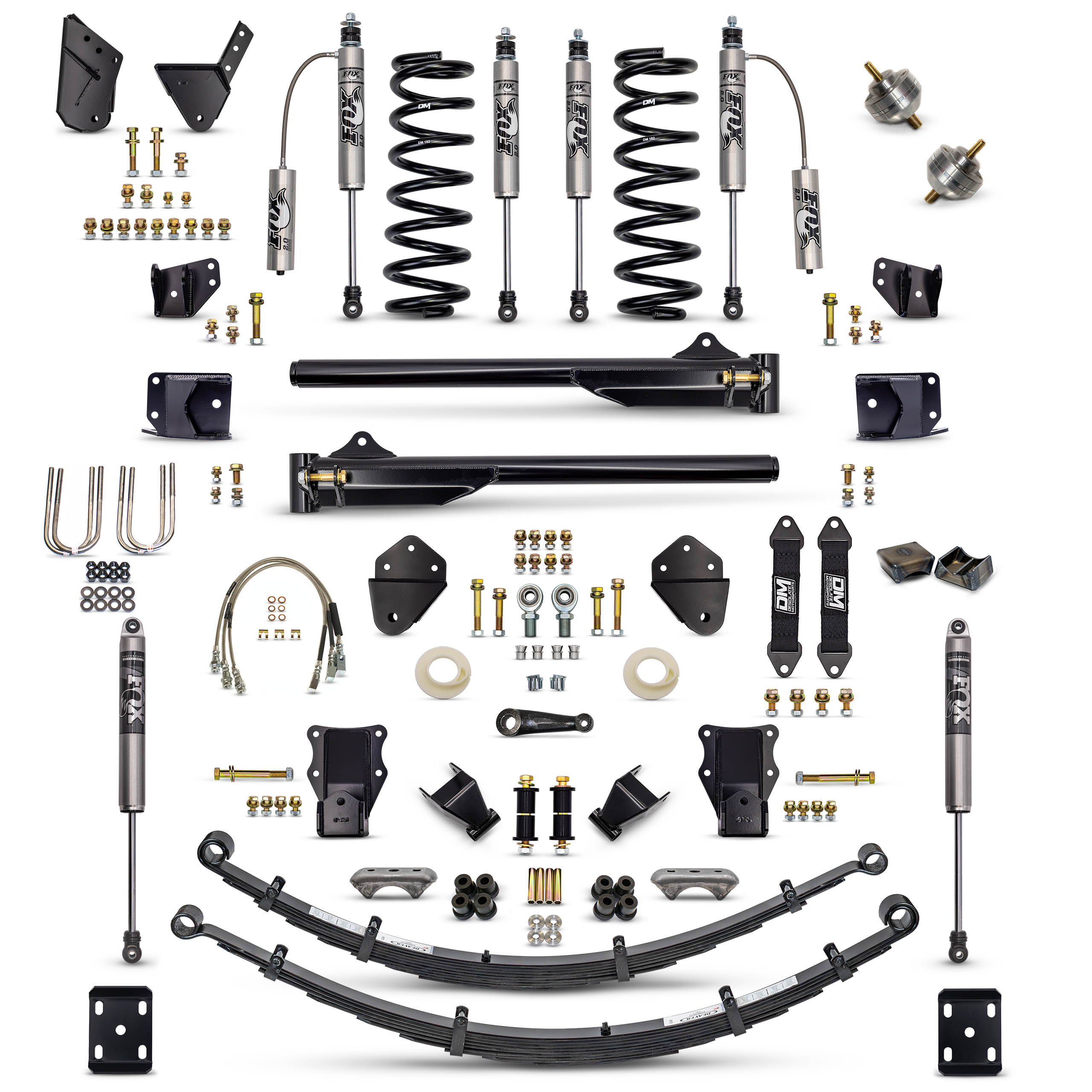 Desolate Motorsports NBC 3.5" "BETTER" Combo (Front and Rear)