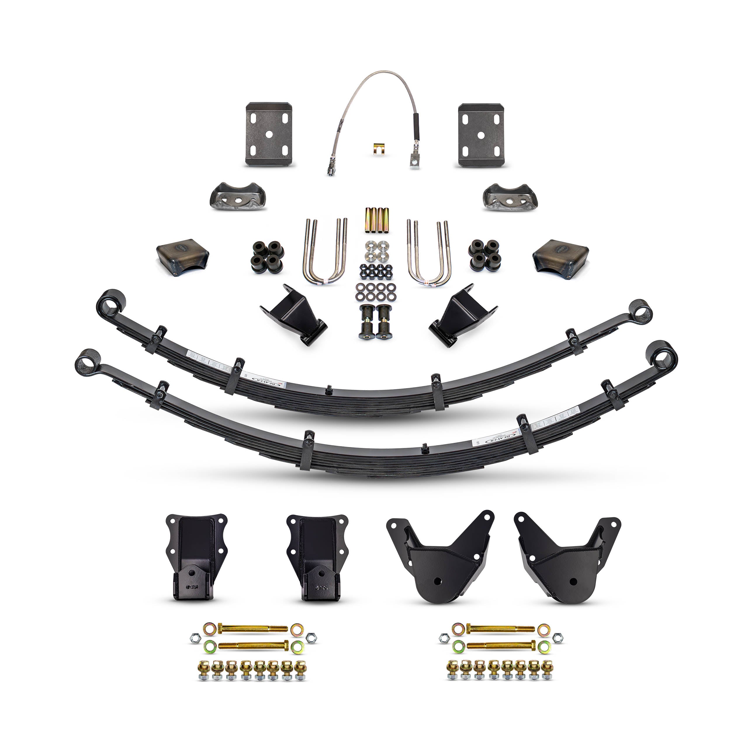 Desolate Motorsports Spec Q80 and Shackle Combo for Bronco 80-96