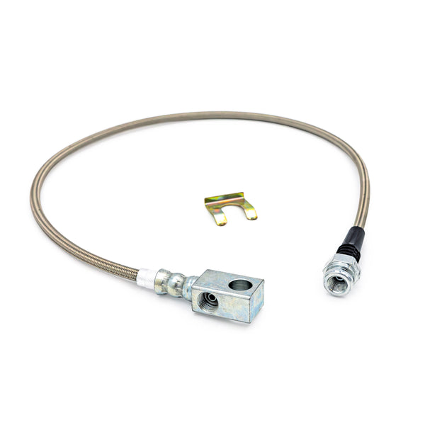 thumbnail image 2 of FAPO MOTO Extended Stainless Steel Rear Brake Line For 1980-1996 Ford F150 Bronco – 4-6" Lift – FZ033010-3 2 of 3