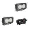 Baja Designs S2 Sport Black LED Auxiliary Light Pods - PAIR