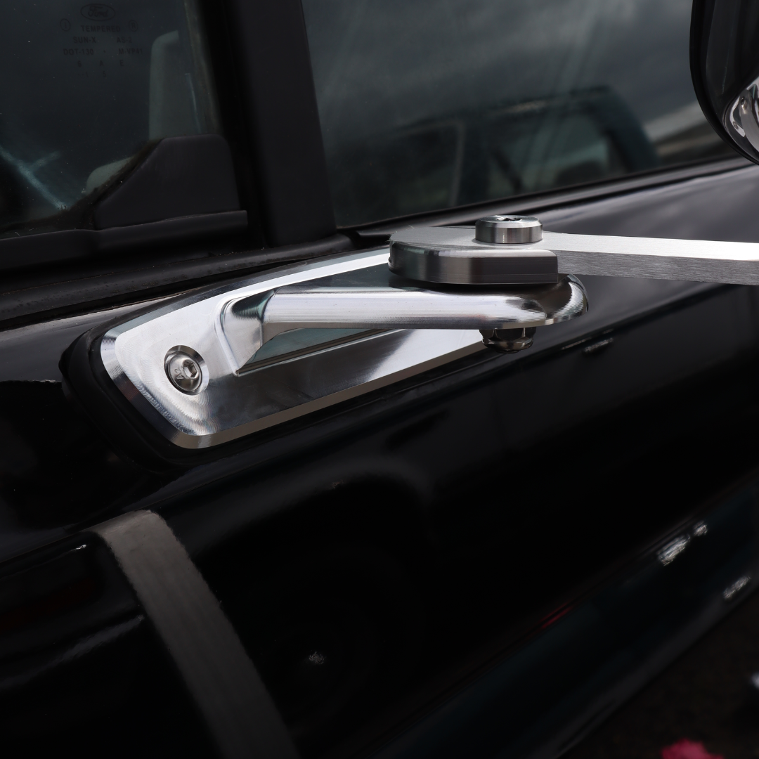Sport Mirror to Swing Lock Conversion Kit (Billet)