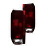 (1980-1997) F-Series - Complete Performance Smoked Red Tail Lights