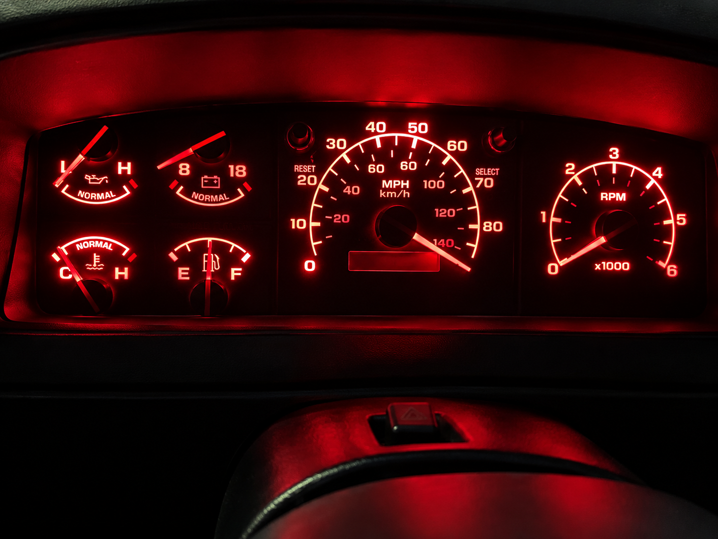 Complete Performance Cluster LED Bulbs ONLY Kit - 1992-1997 Ford F-Series & Bronco