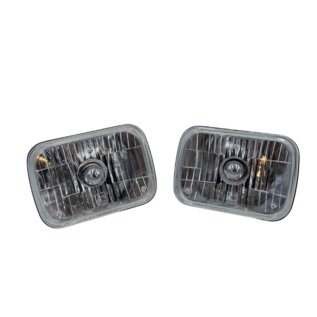 thumbnail image 2 of 6-Piece Headlight Kit For Ford F150, F250, Bronco (92-96) & F350 (97-98) - Aftermarket Replacement Lenses/Housings 2 of 6