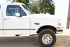 Chrome Body Molding Set - Black - 1992-1997 F-Series & Bronco